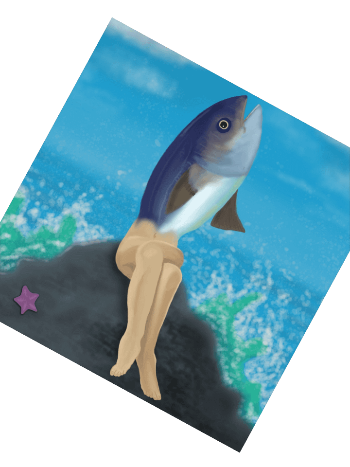 REVERSE MERMAID (sticker) product image (2)