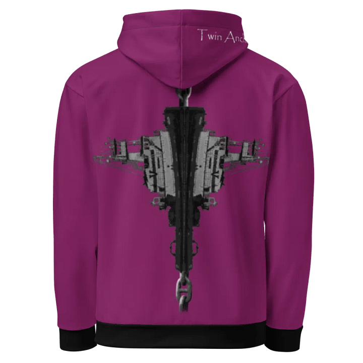 Eggplant Hudson VB-chain Hoodie product image (1)
