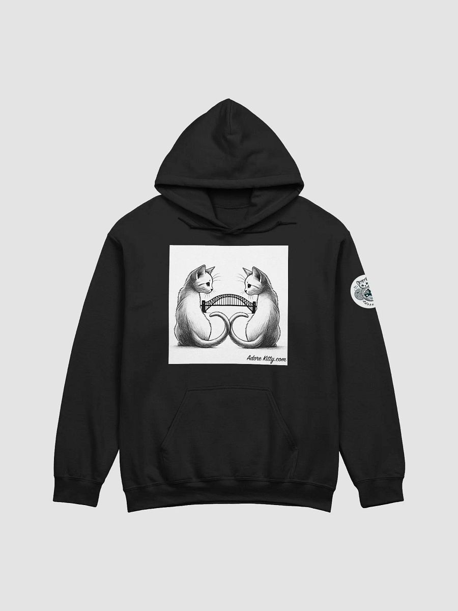 Bridge of Paws – The Coathanger, Sydney (Hoodie) (Sydney Harbour Bridge) product image (1)