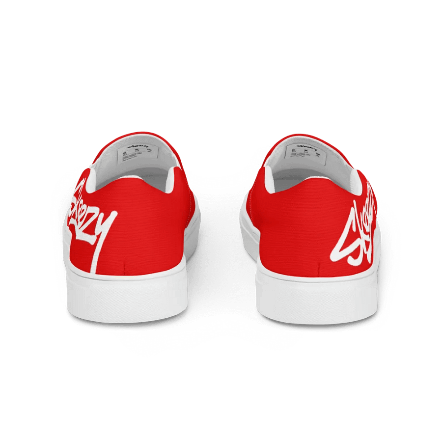 Solid Skeezy Slip-Ons RED product image (3)