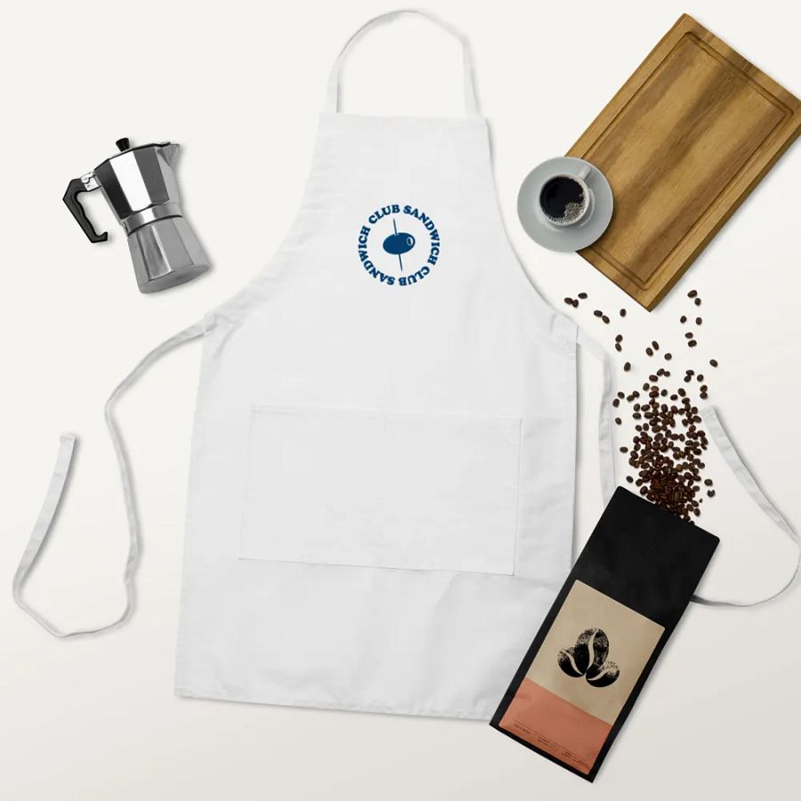 Club Sandwich Club Embroidered Apron product image (12)