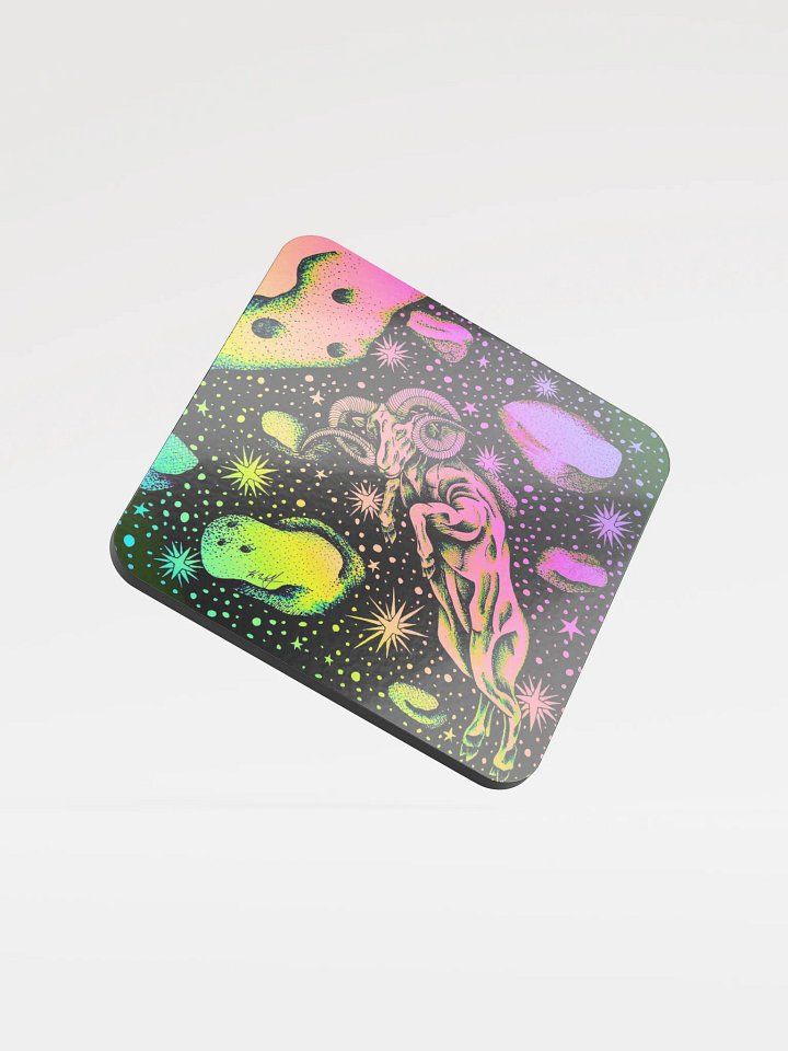 Limited edition Aries Zodiac coaster product image (1)