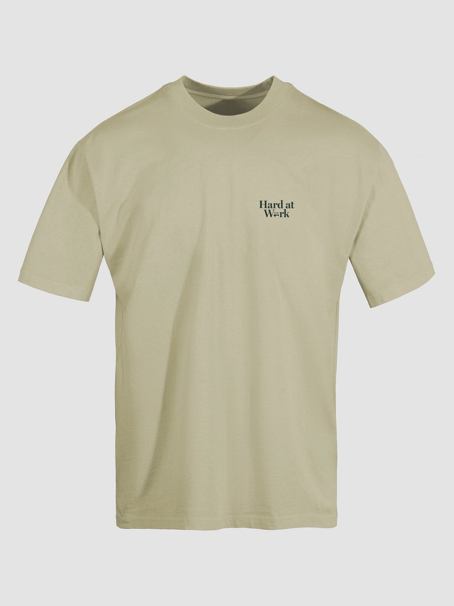 Hard at Work Oversized T-Shirt (Green) product image (5)