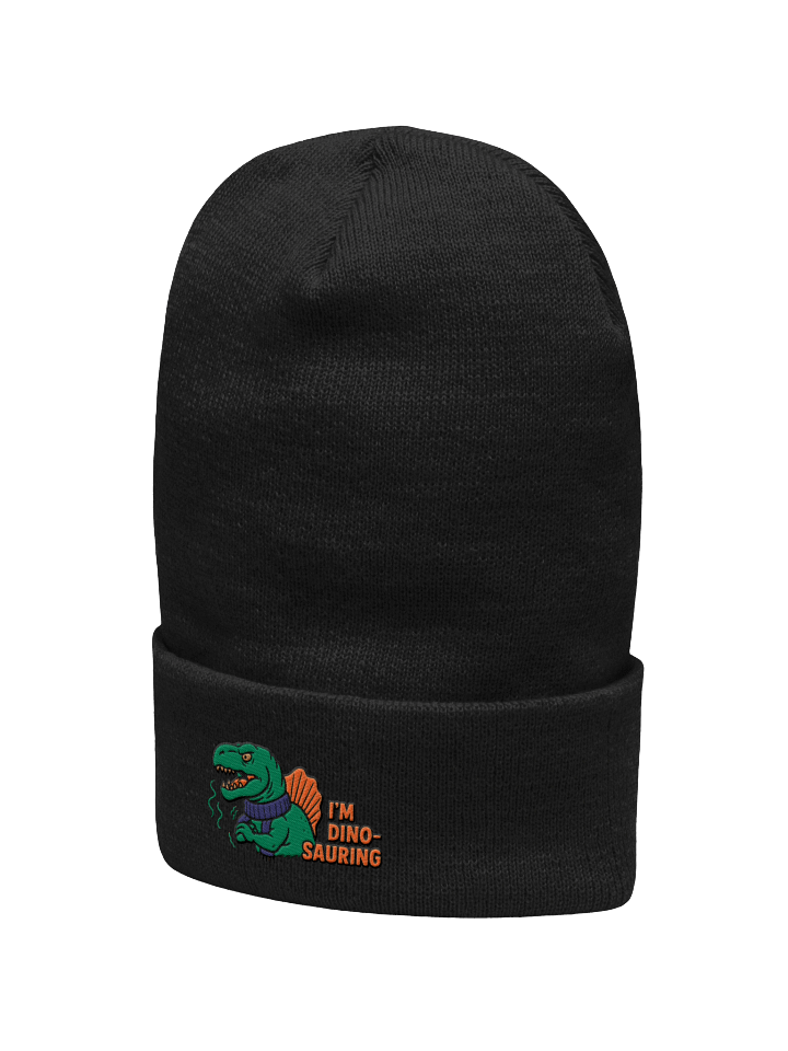 Dino-Sauring Cuffed Beanie product image (13)