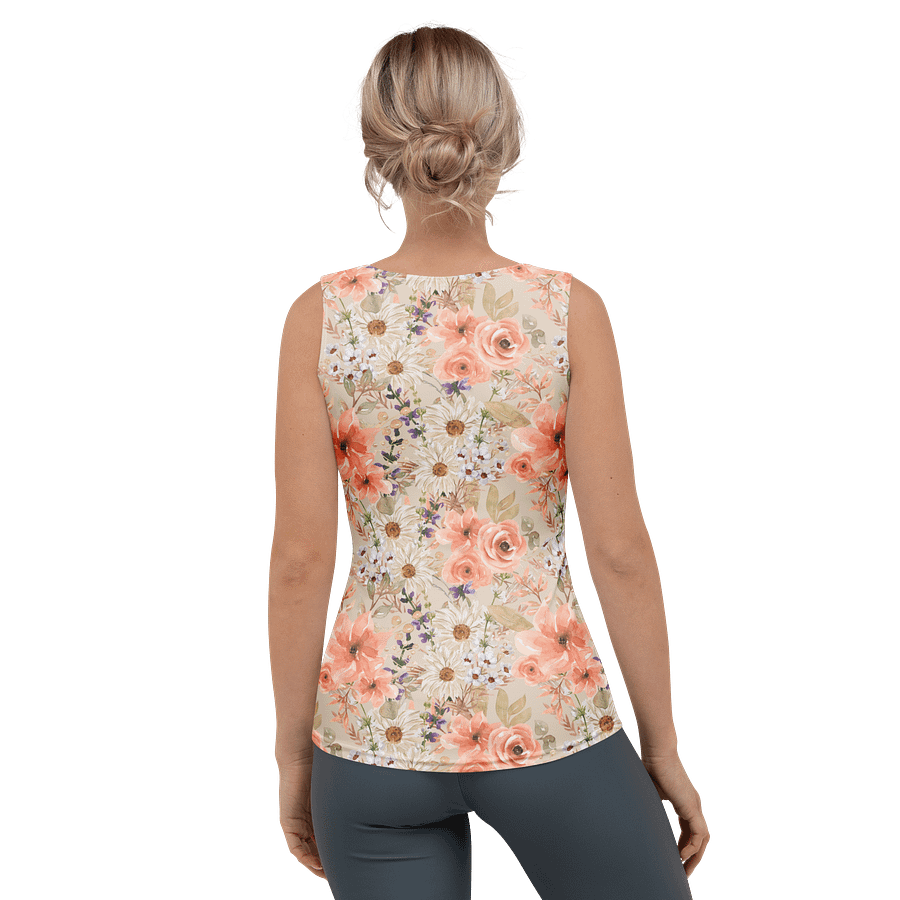 Orange Flowers Tank Top product image (2)