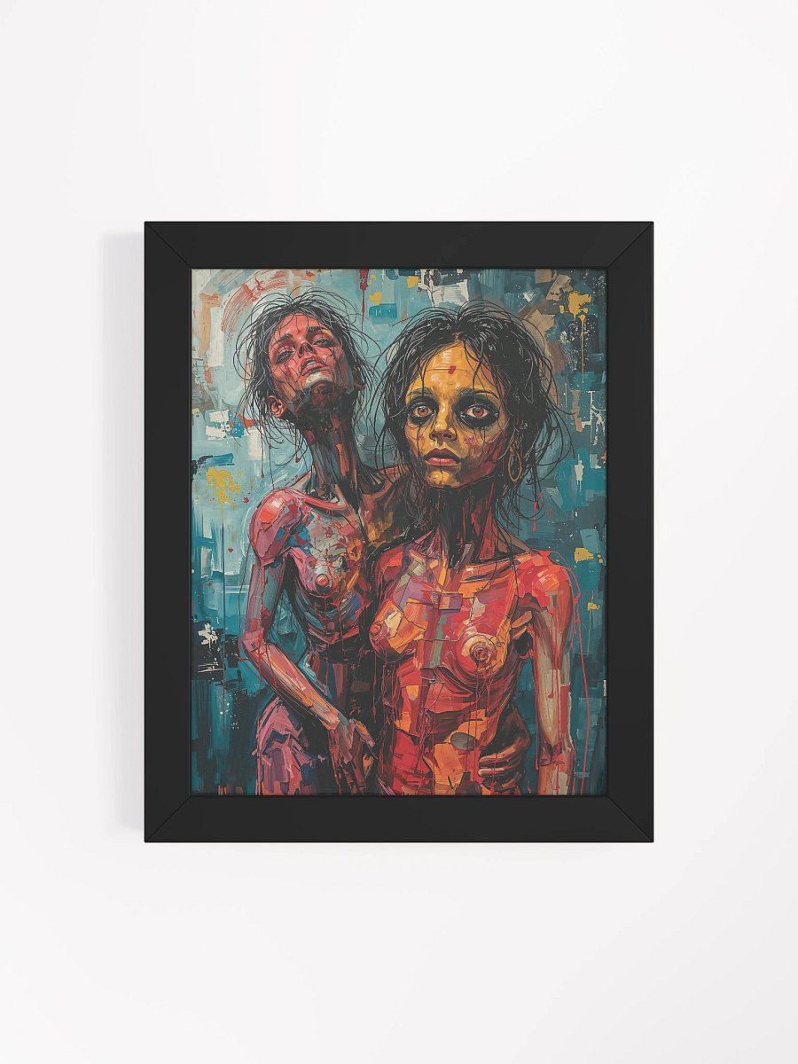 Painted Wounds Framed Print product image (22)