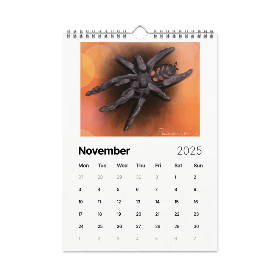 2025 Tarantula Calendar product image (11)