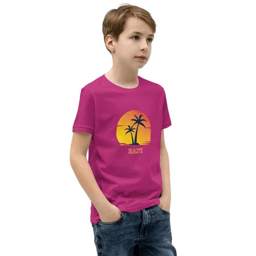 Haitian Sunset Youth T-Shirt product image (106)