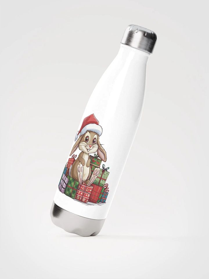 Santa Bunny Stainless Steel Water Bottle product image (2)