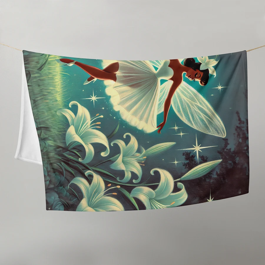 Lily fairy Silky Soft Throw Blanket product image (10)