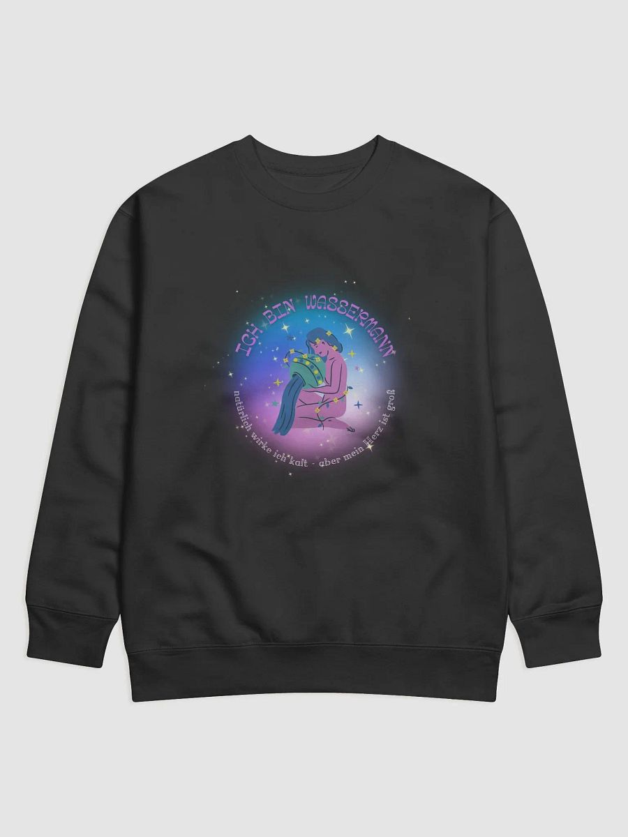 Ich bin Wassermann Sweatshirt product image (1)