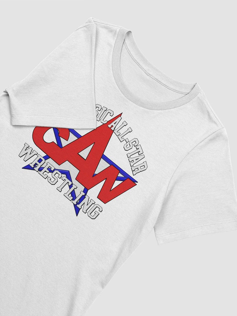 Classic All-Star Wrestling Women's T-Shirt - White product image (2)