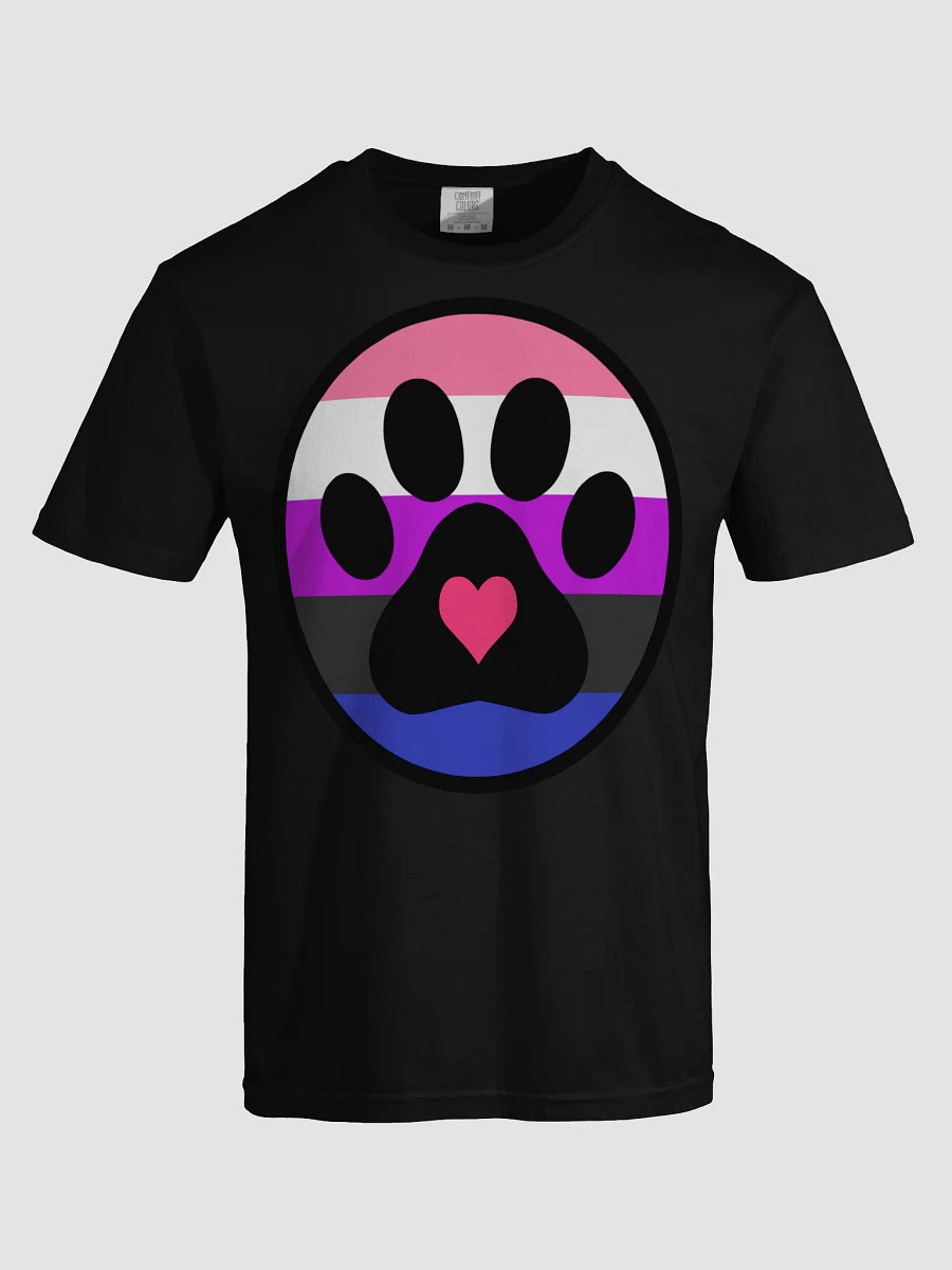 Pride Paw Shirt - Genderfluid product image (5)