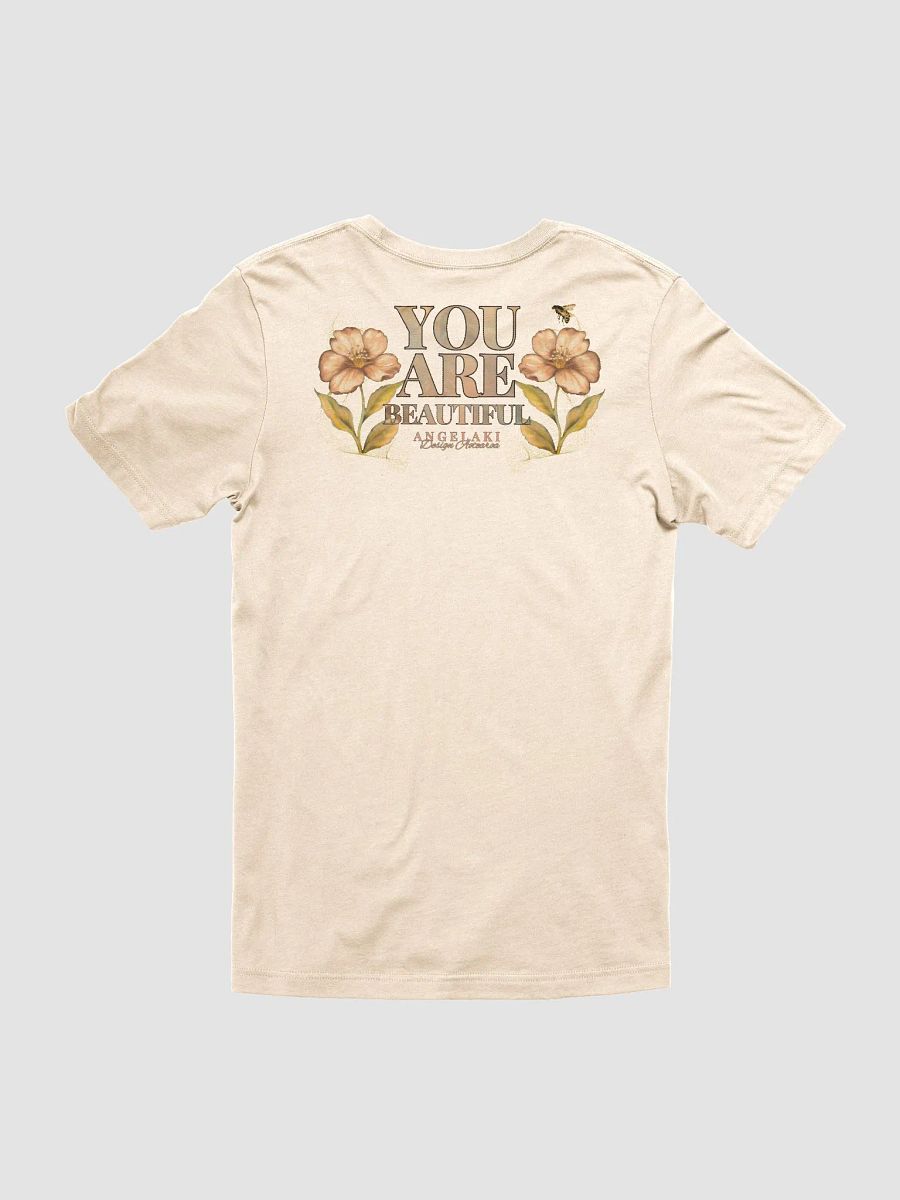 Unisex Kinship - You are Beautiful - Love and Joy Message Ngaio Piwakawaka and Bee Warmed Up Tee product image (40)