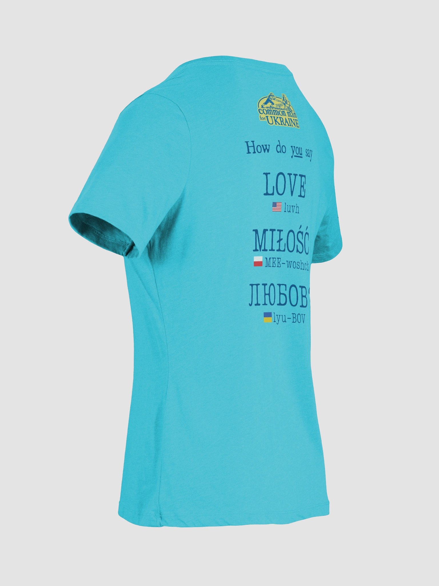 Women's V-neck "How do you say LOVE?" product image (9)
