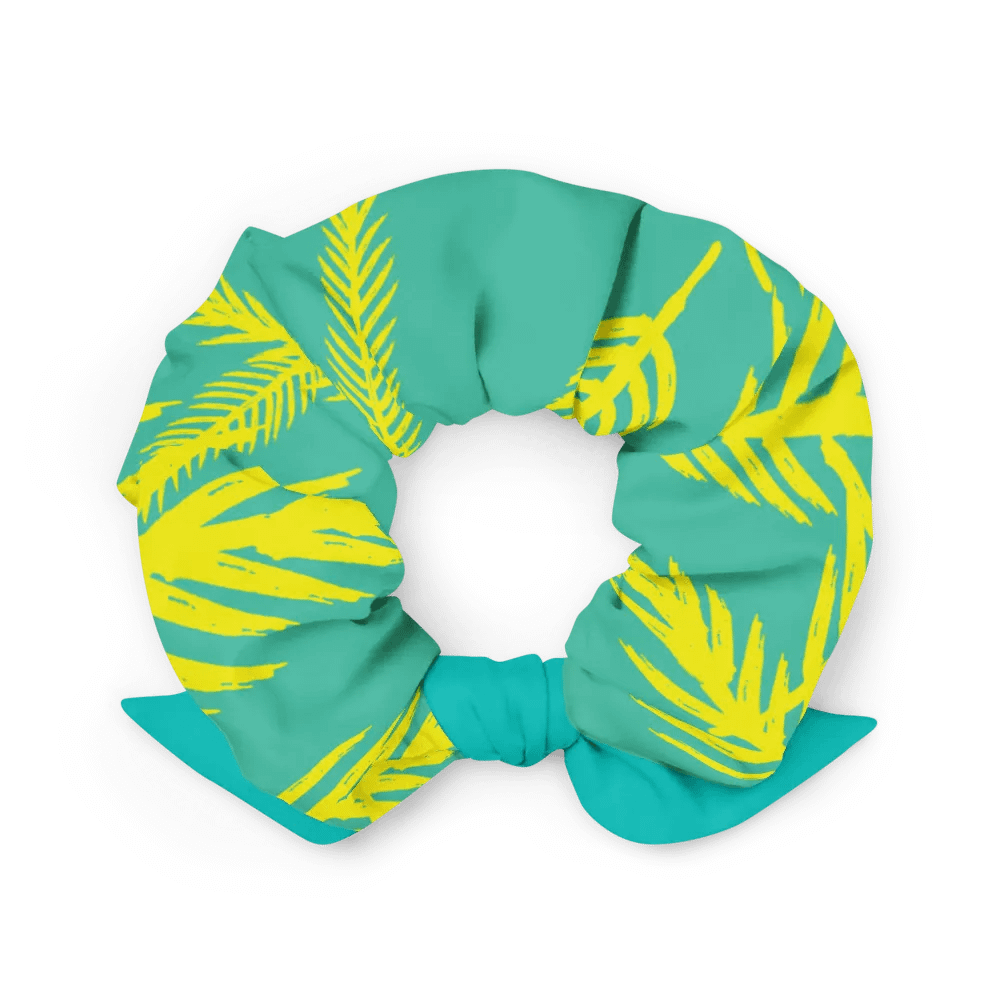 JoBeths' All-Over Print Scrunchie Green & Yellow product image (2)