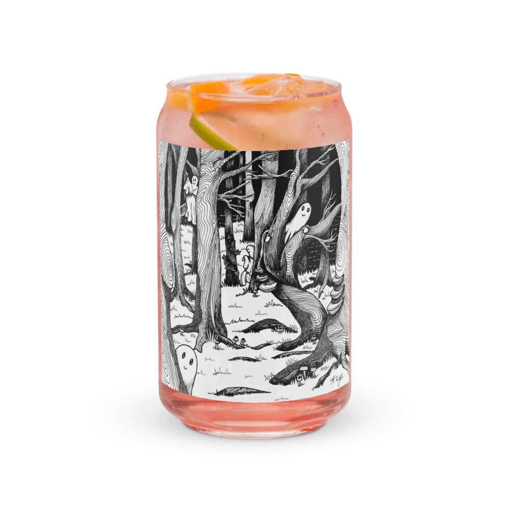 Spooky Hollow can-shaped glass product image (3)