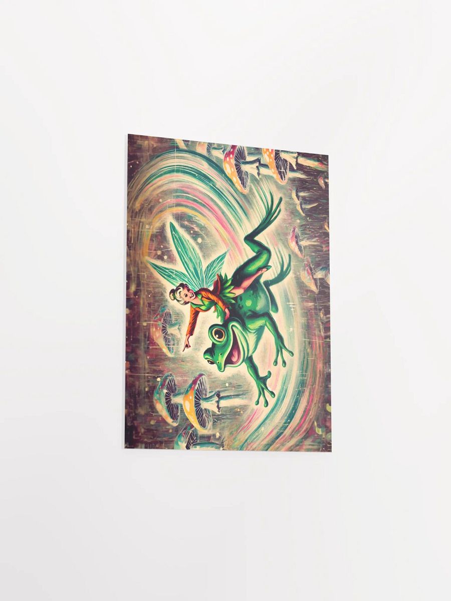 Whimsical Frog Fairy Premium Matte Poster product image (3)
