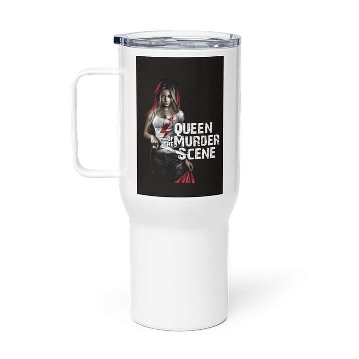 Queen of the Murder Scene Travel Mug product image (1)
