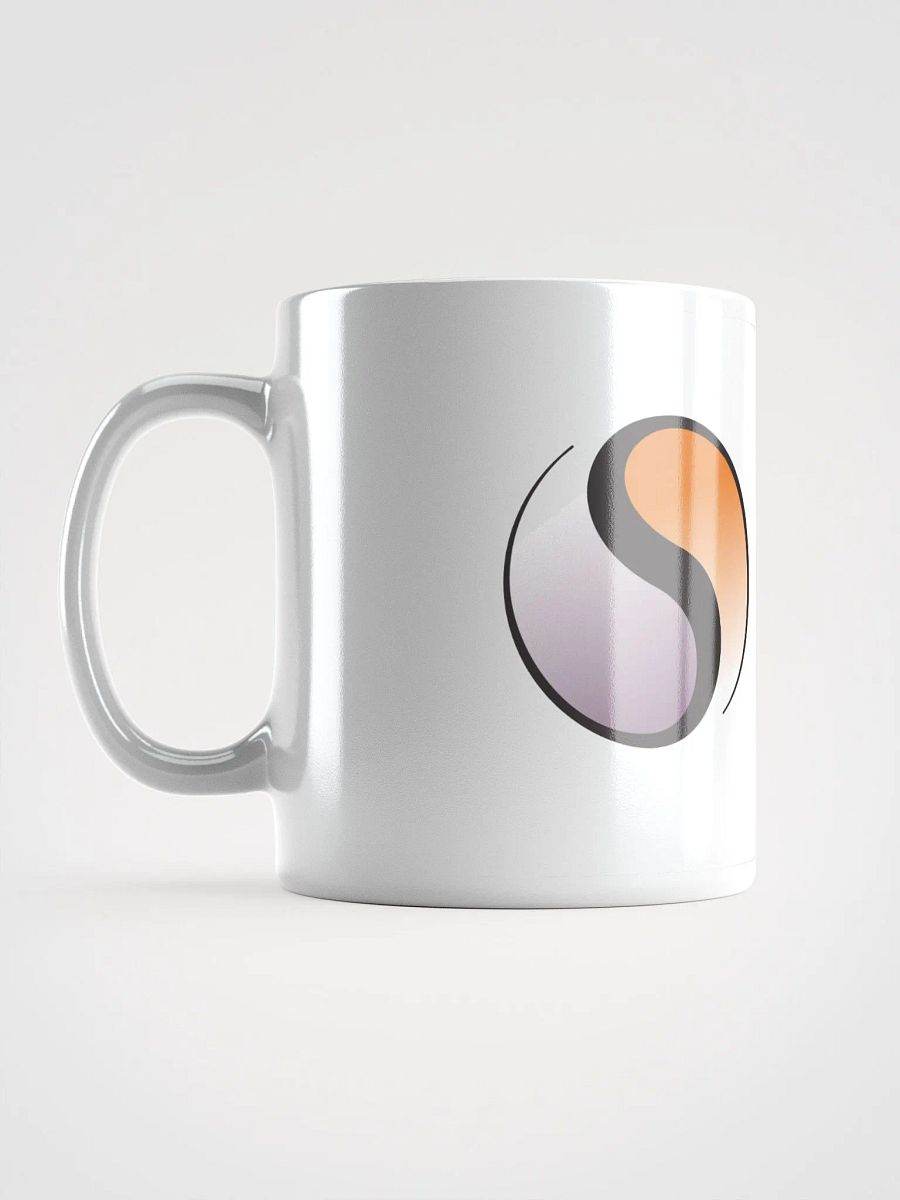 White Coffee Mug - Large Logo product image (6)