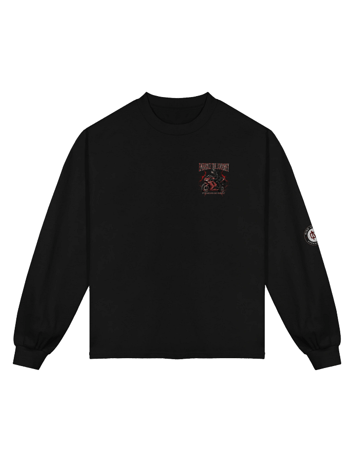 Embrace The Journey - Biker Chick Long Sleeve product image (1)