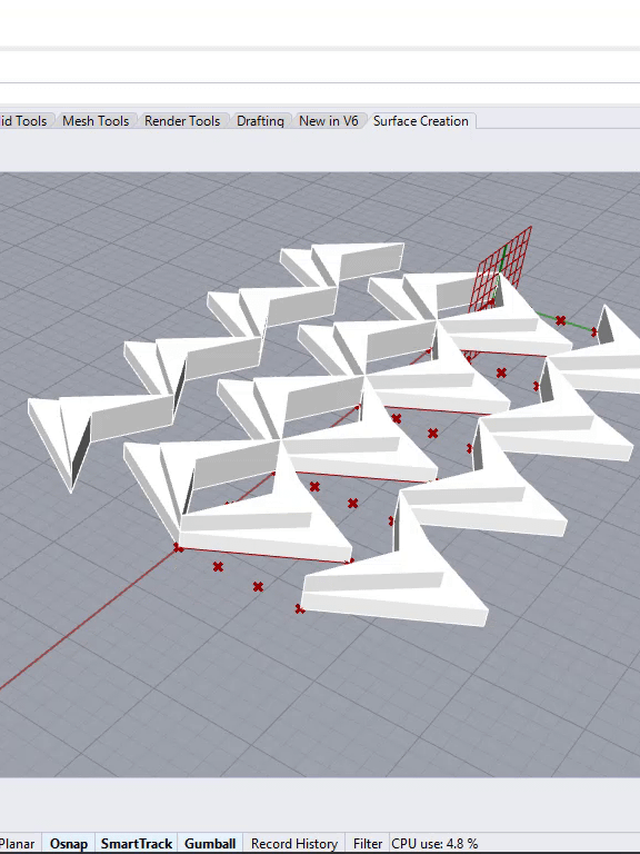 Parametric Geometrical pattern Design Grasshopper Rhino Files Download product image (1)