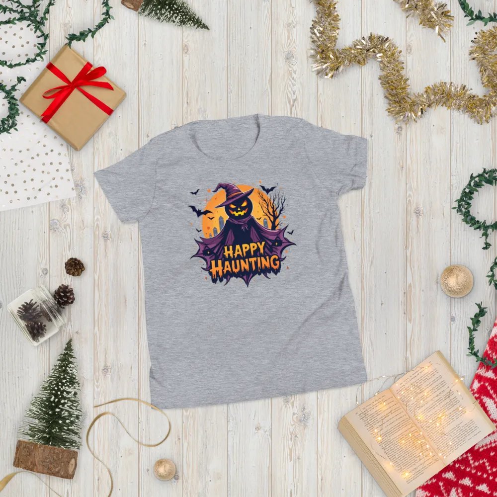 Happy Haunting Youth T-Shirt product image (20)