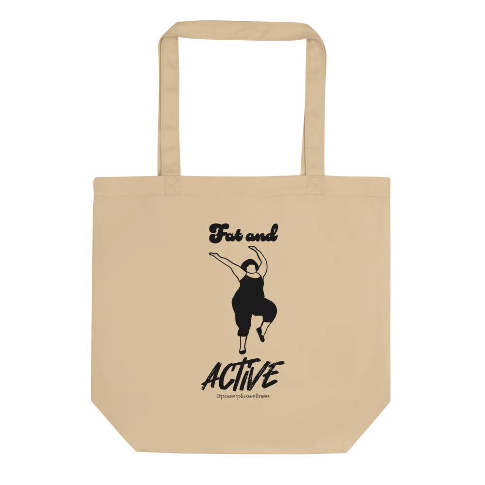Fat and Active Tote Bag product image (1)