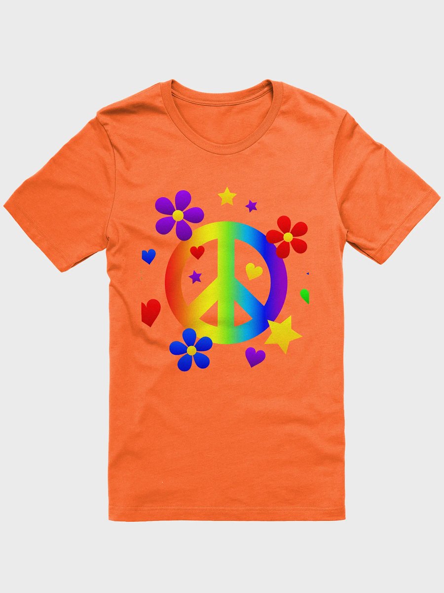 Peace T-Shirt Ladies Orange product image (1)