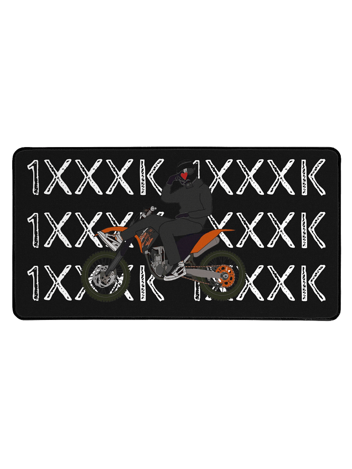 1XXXk w/ Heart-hand | 31.5 x 15.5 in Mousepad product image (1)