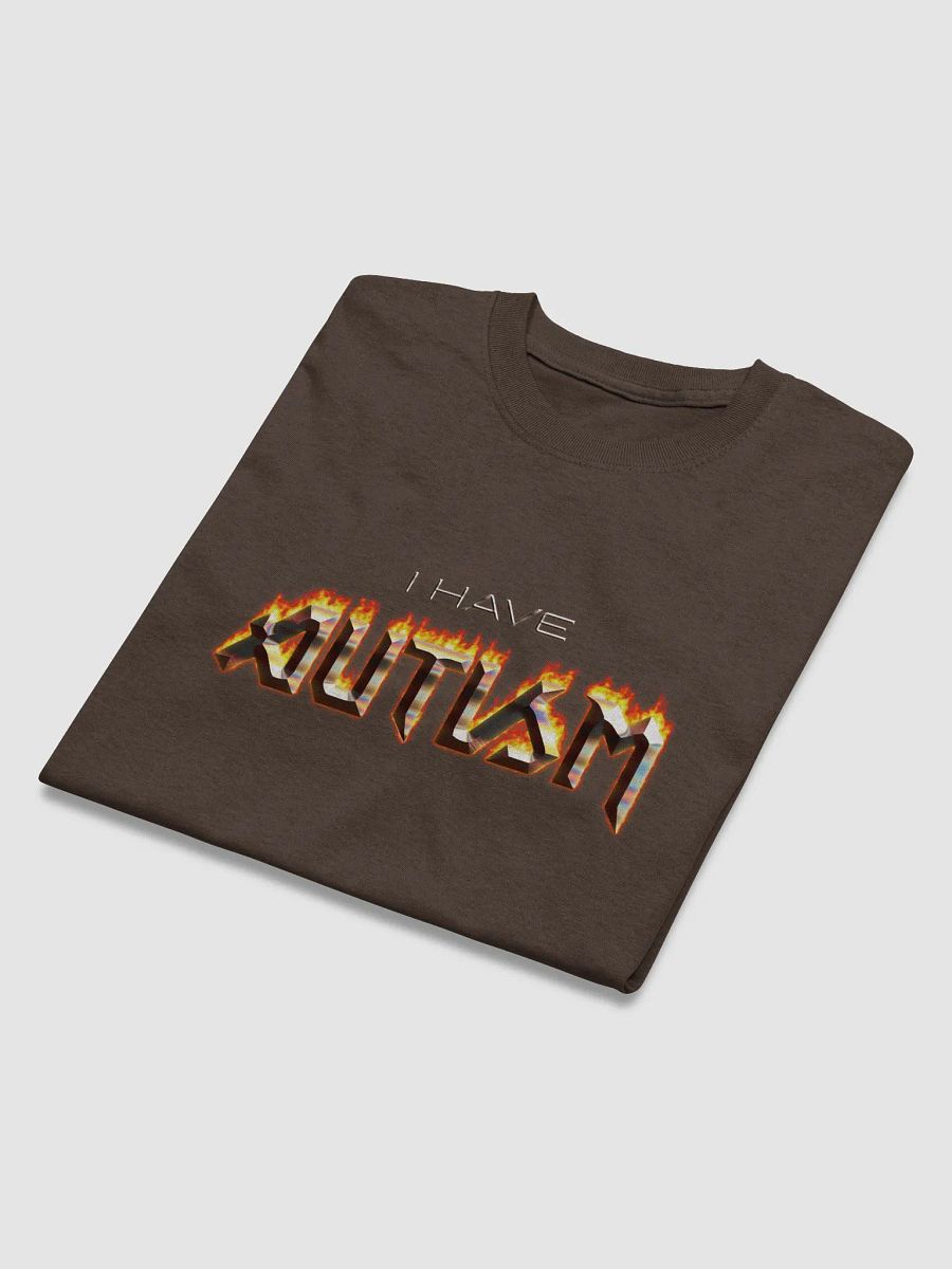 I have autism metal T-shirt product image (3)