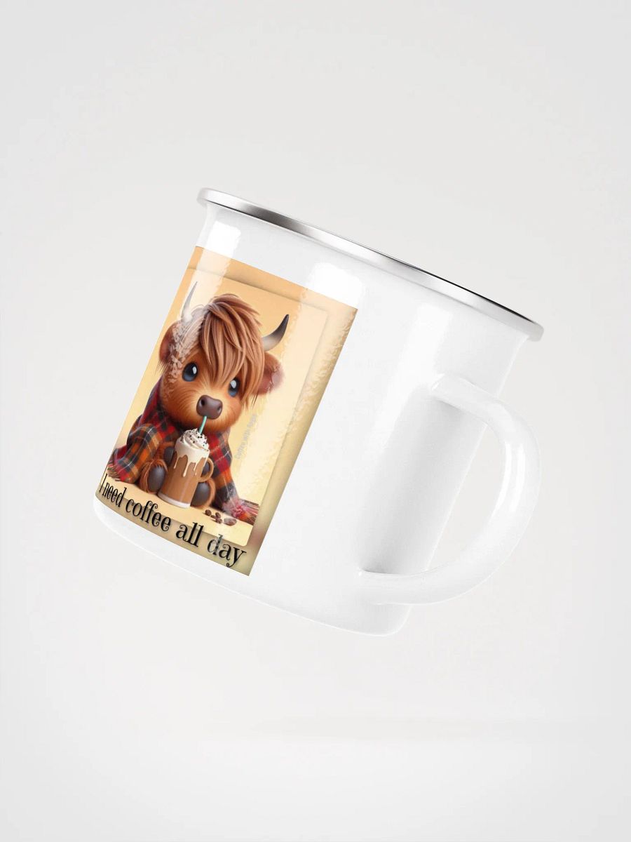 Coffee Cow Companion Enamel Mug product image (3)