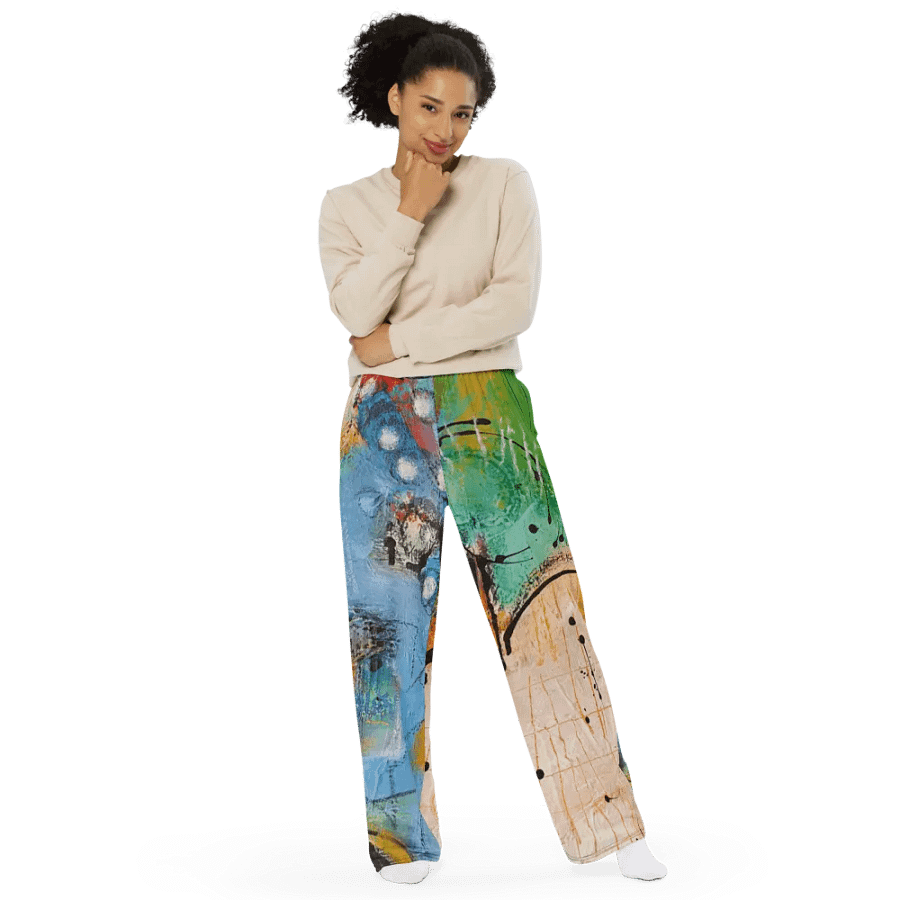 original artwork printed on trousers product image (11)