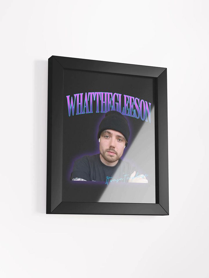 WhatTheGleeson 90s Bootleg Print In Frame product image (2)