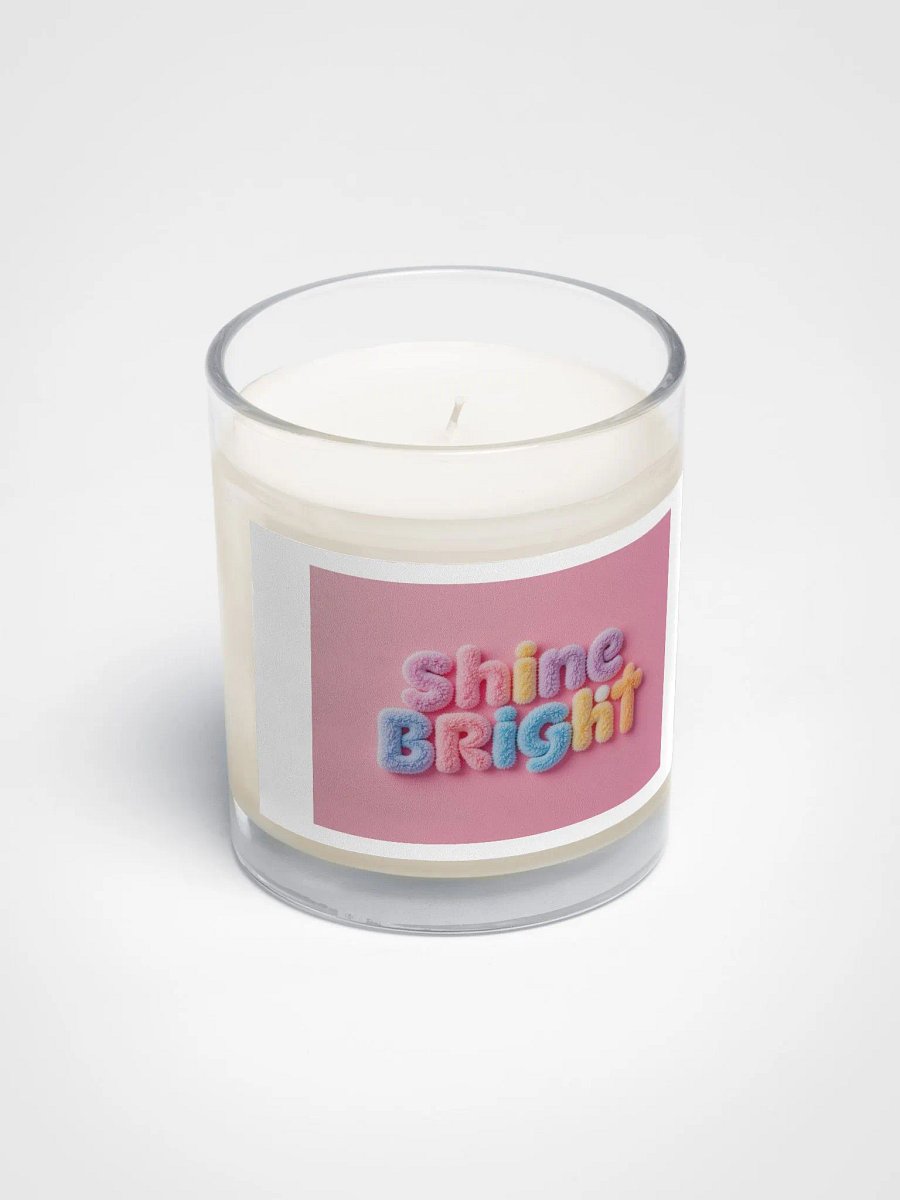 Fluffy 'Shine Bright' Soy Wax Candle product image (2)