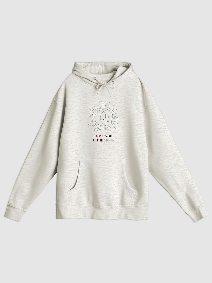 Minimalistic Love You Hoodie product image (2)