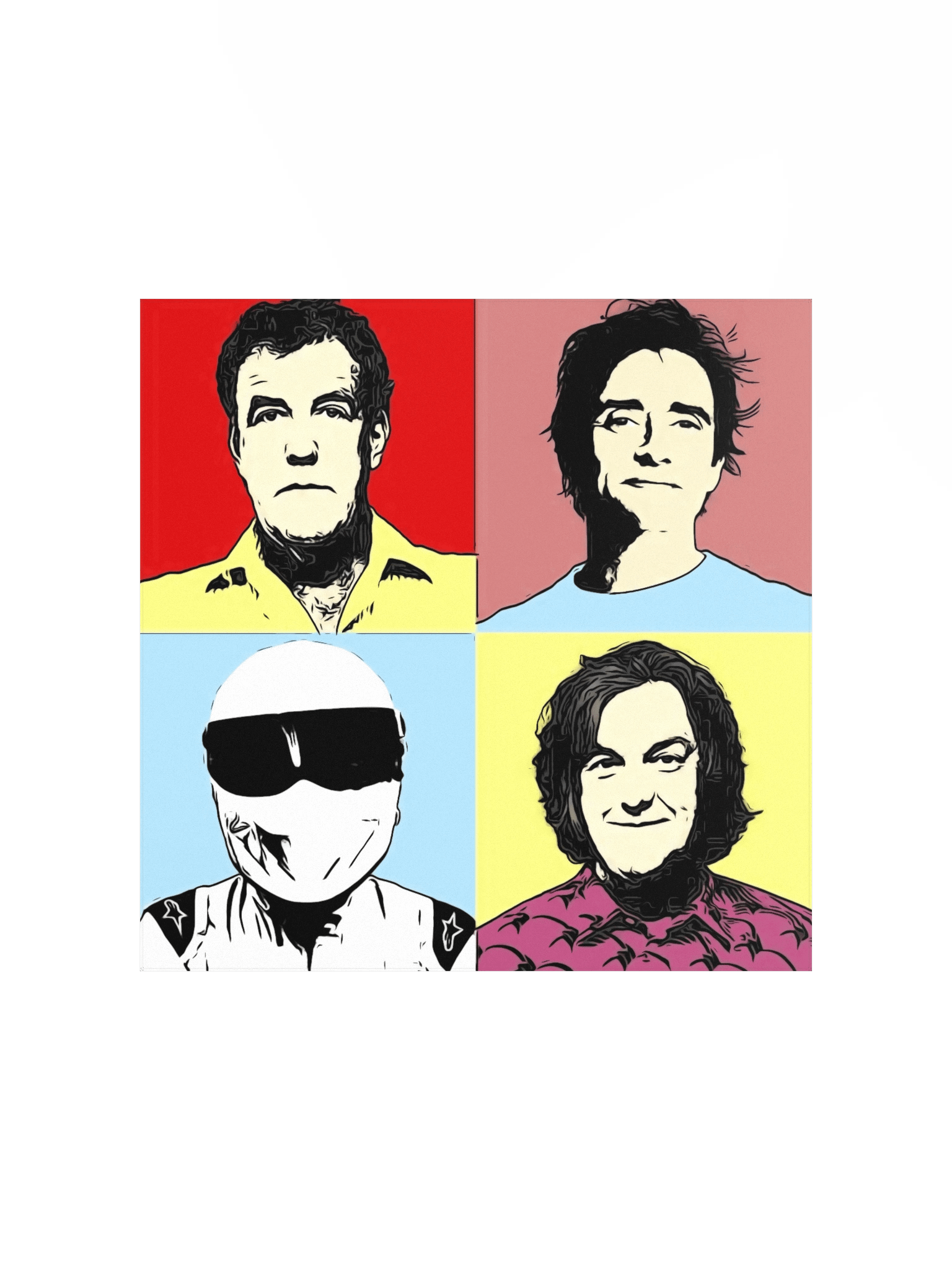 trio pop art poster product image (2)