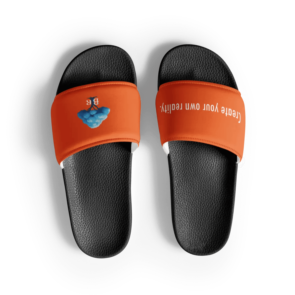 "CREATE YOUR OWN REALITY" SLIDES (ORANGE) product image (3)