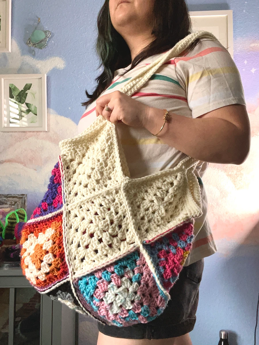 Pride Granny Square Crochet Bag product image (2)
