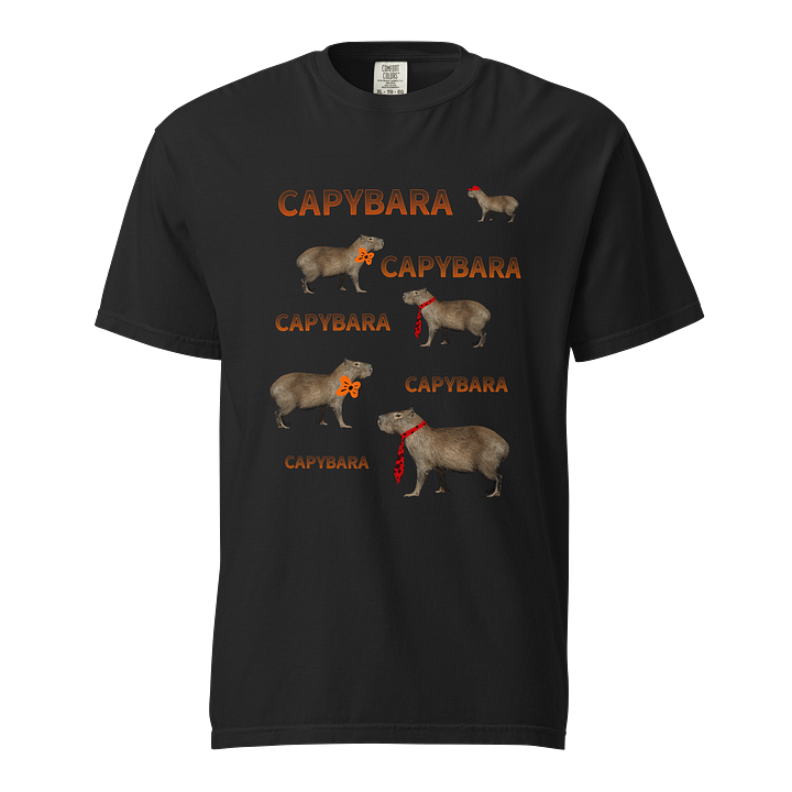 Dapper Capybara Graphic Tee product image (1)