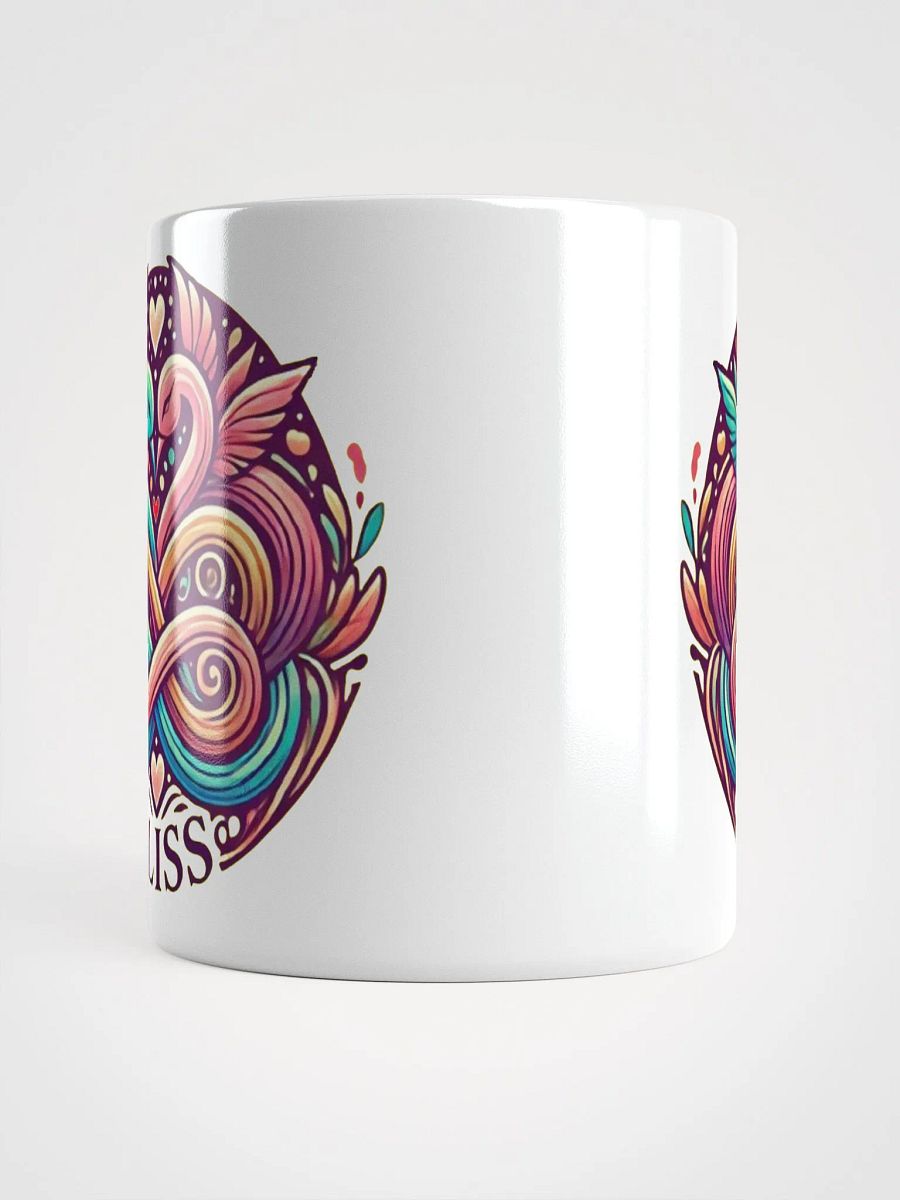 Blissful Swan Heart Mug product image (7)