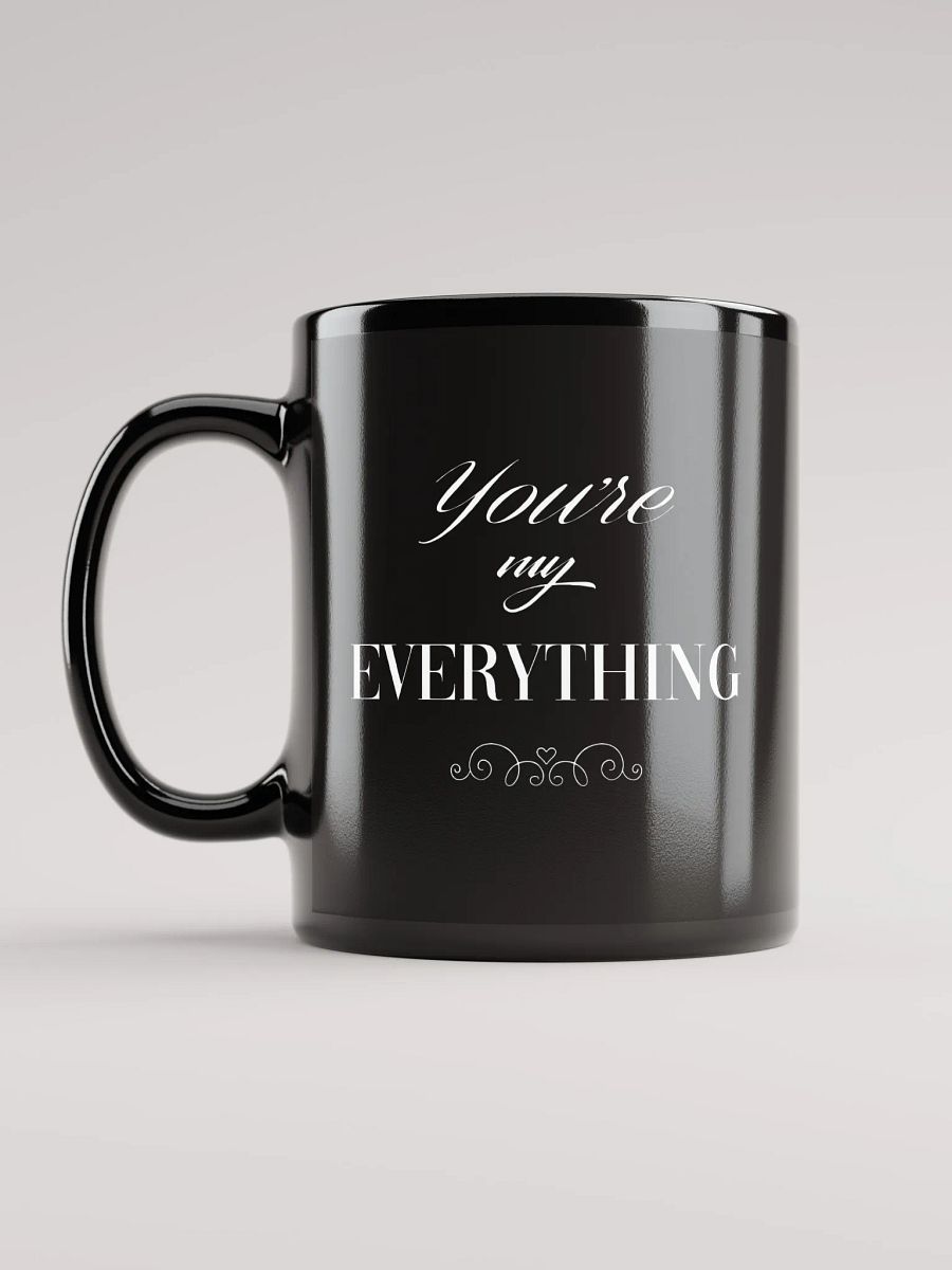 You're My Everything Love Couple Black Mug product image (11)