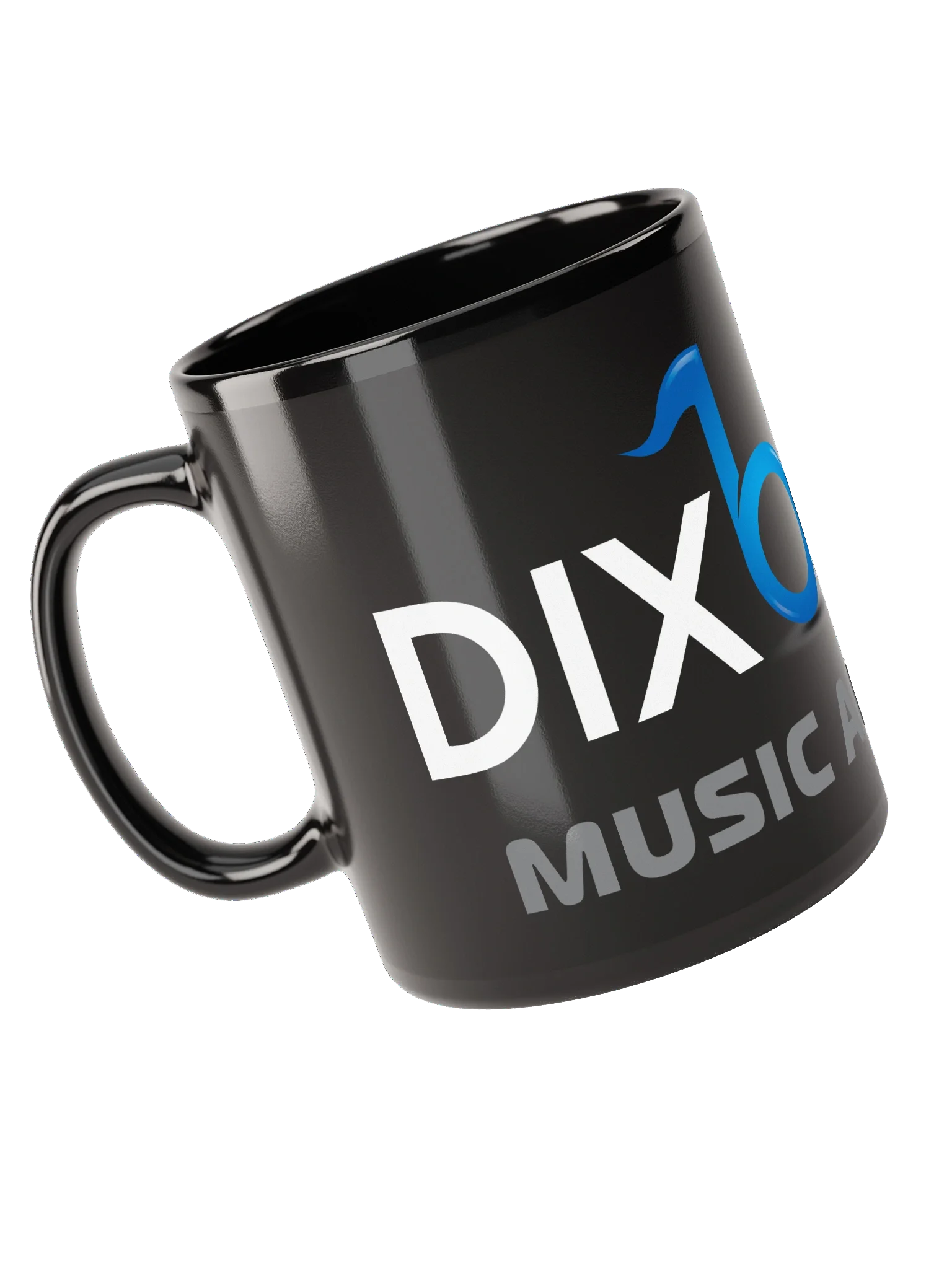 Dixboro Music Academy Glossy Black Ceramic Mug product image (5)