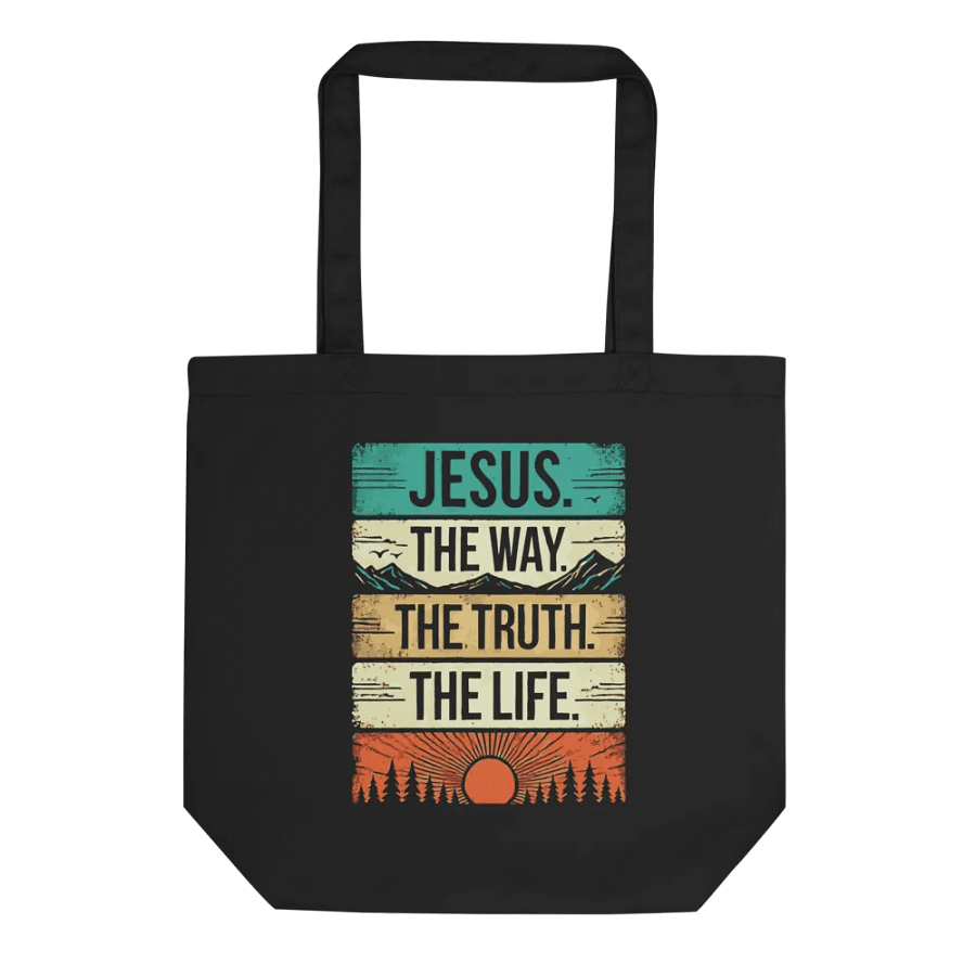 Jesus - The Way The Truth The Life Tote Bag product image (3)