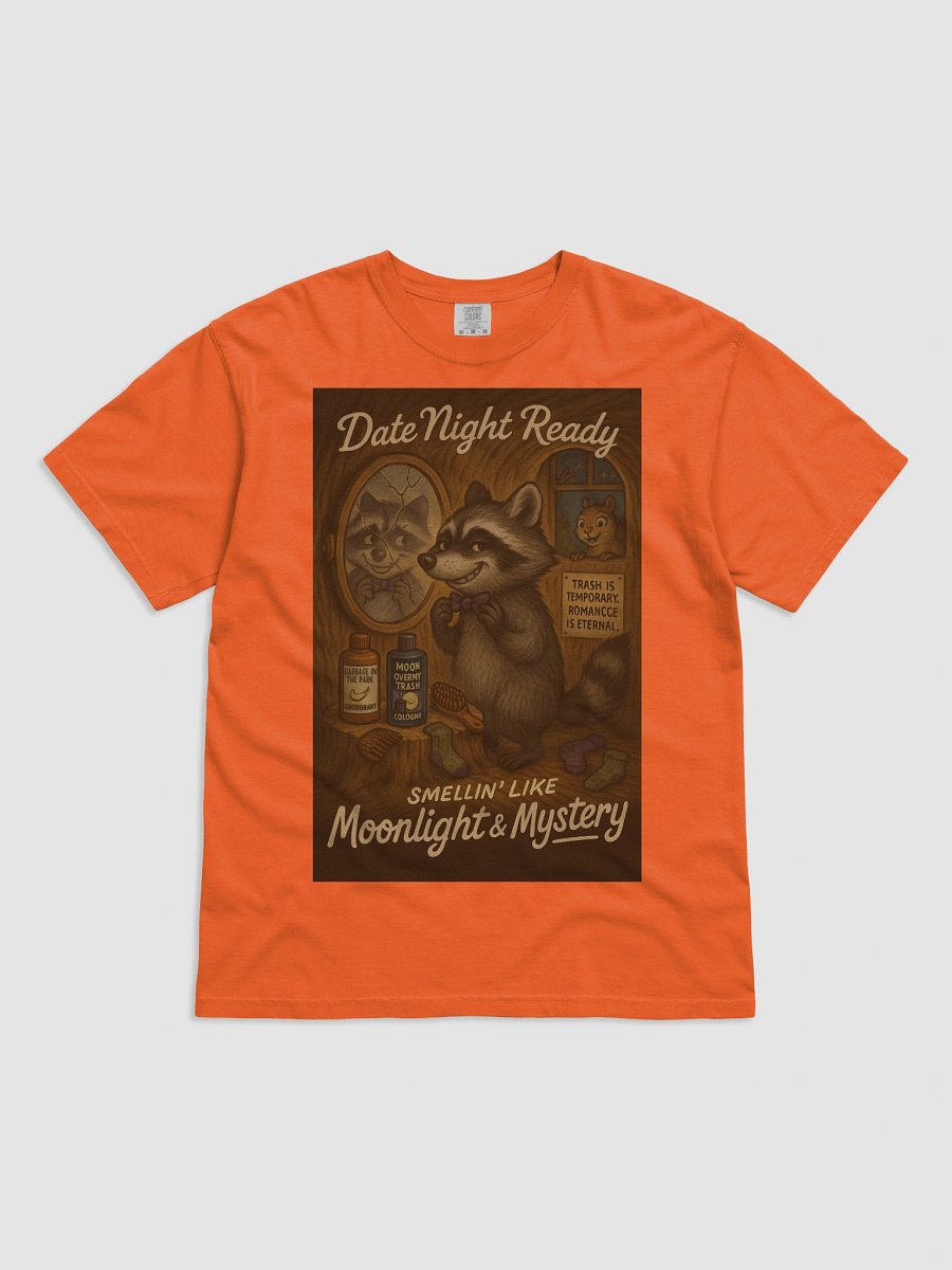 Date Night Ready Moonlight & Mystery Raccoon T-Shirt product image (13)