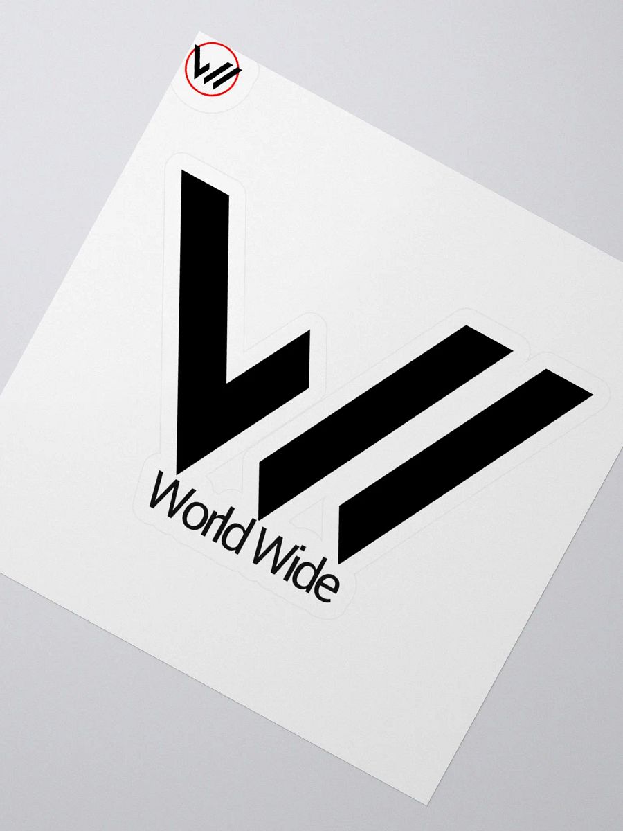 WorldWide Kiss Cut Stickers product image (2)