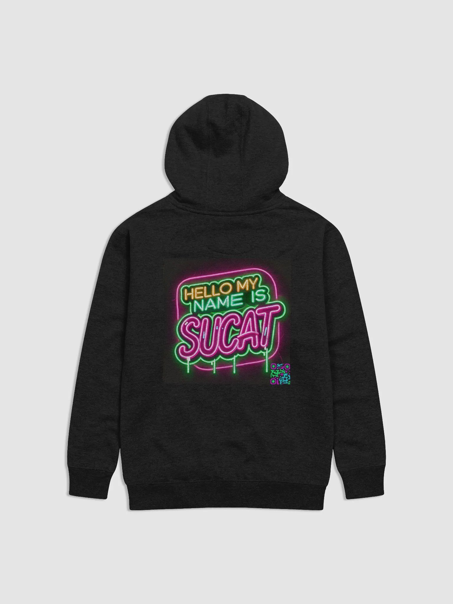 Colorful QR Code Unisex Hoodie product image (2)