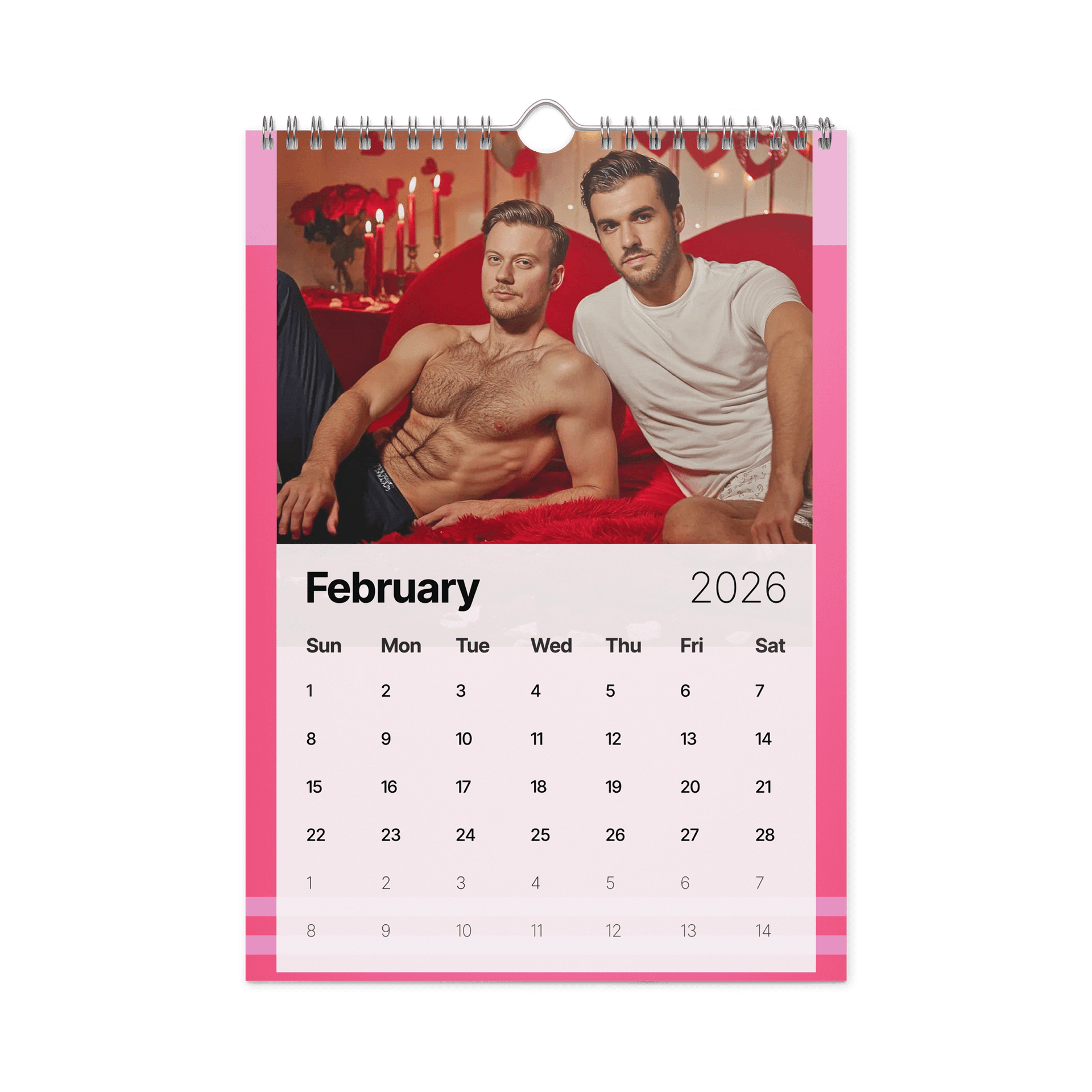2026 AI HUNK HBS CALENDAR product image (5)