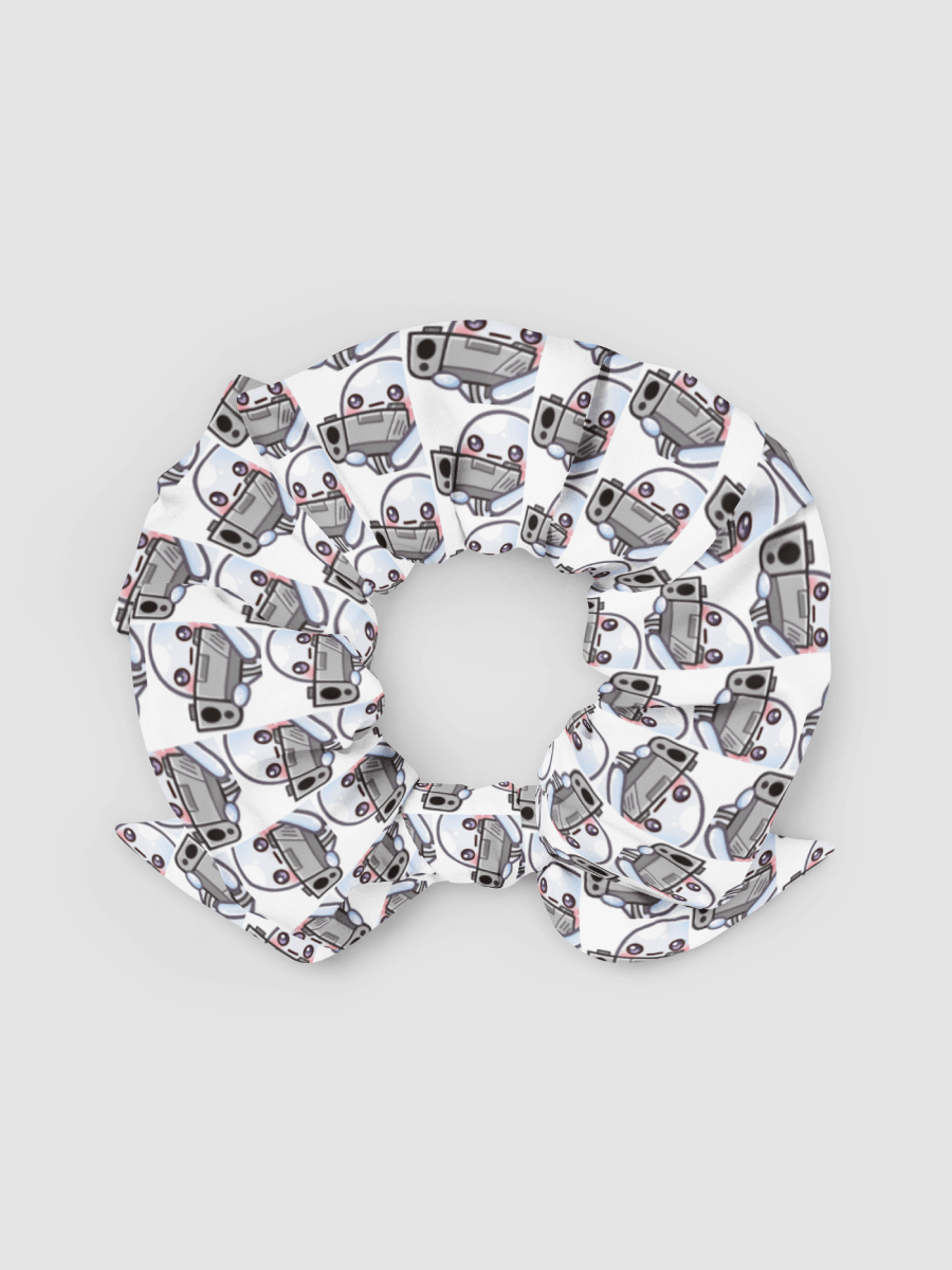 Ghostie w/ Gun All-Over Print Recycled Scrunchie product image (3)