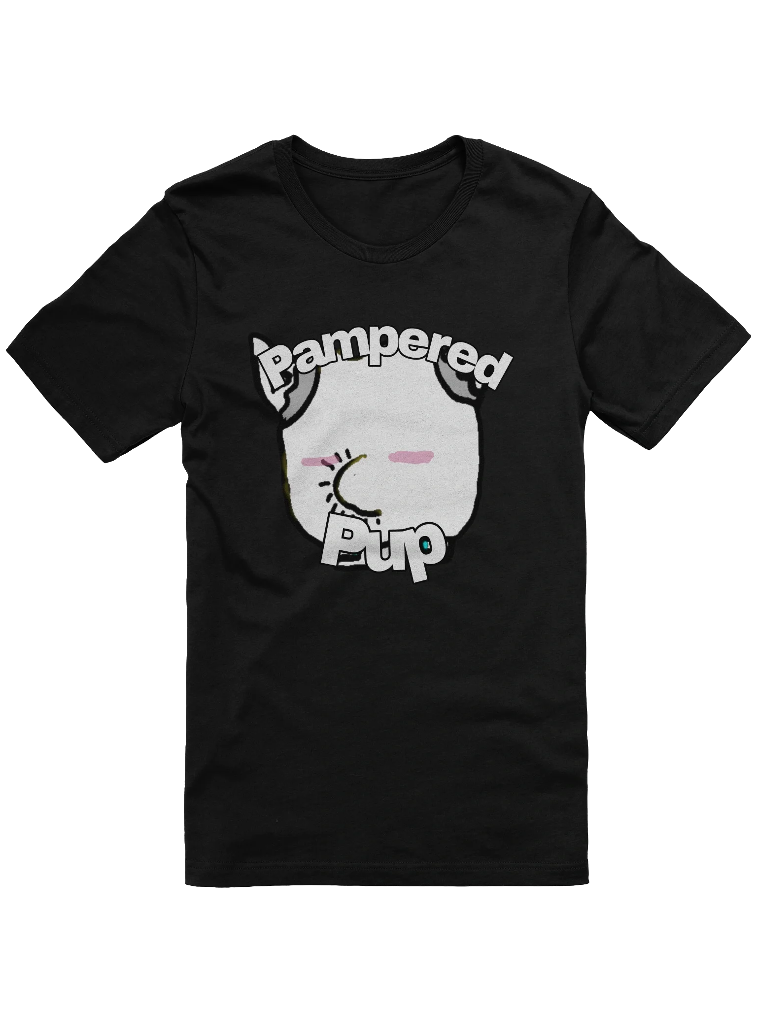 Pampered Pup (Blushing) Supersoft T-Shirt product image (1)
